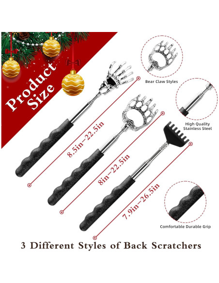 Rascador de Espalda Extensible LUCDNC 20-67 cm Regalo Navidad