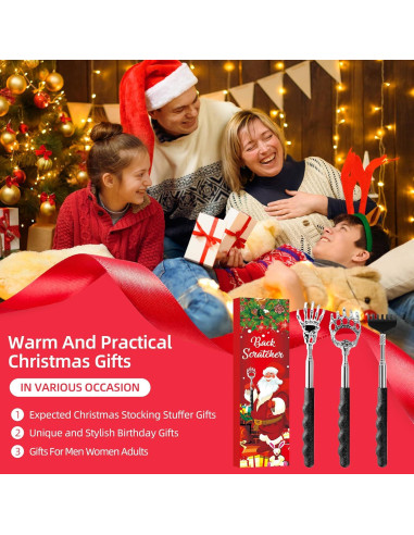 Rascador de Espalda Extensible LUCDNC 20-67 cm Regalo Navidad