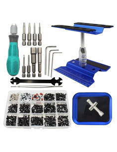 Juego de herramientas RC Lelut 523 Piezas para coches 1/8 a 1/18