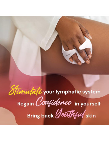 Masajeador Anticelulitis Scala Rosa - Exfoliante Ducha 32cm