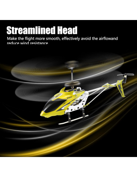 Helicóptero RC Syma S107G 3 Canales Giroscopio Amarillo