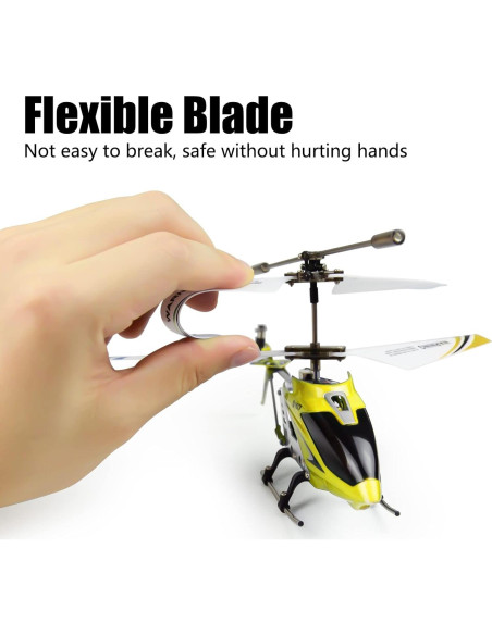 Helicóptero RC Syma S107G 3 Canales Giroscopio Amarillo