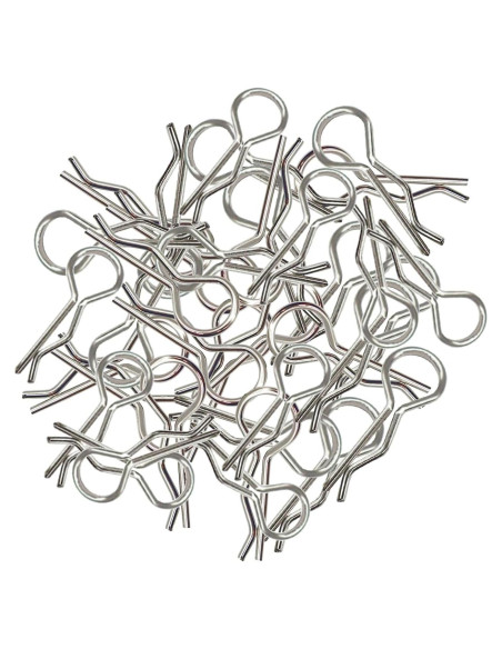 100 Clips de Carrocería RC Universales para Escalas 1/8 1/10 1/12