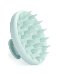Masajeador de cuero cabelludo Meartchy verde menta suave