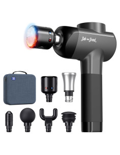 Pistola de Masaje BOB Y BRAD X6 Pro Max con Calor y Frío