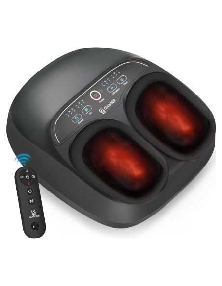 Masajeador de Pies COMFIER con Calor y Control Remoto