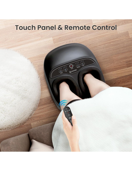 Masajeador de Pies COMFIER con Calor y Control Remoto