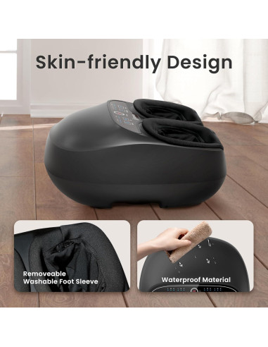 Masajeador de Pies COMFIER con Calor y Control Remoto