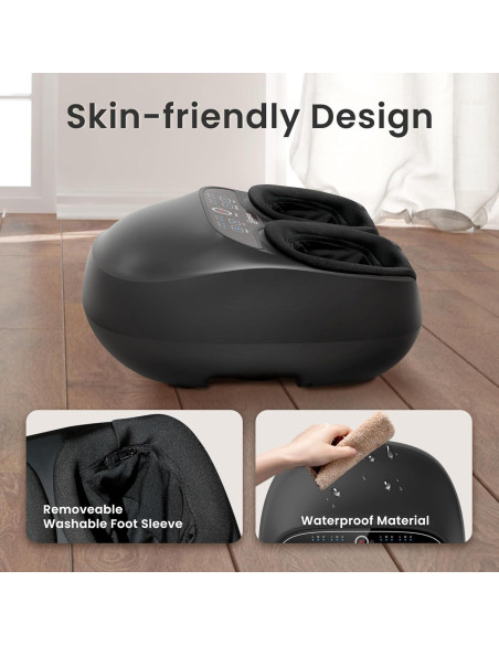 Masajeador de Pies COMFIER con Calor y Control Remoto