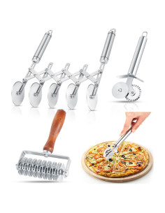 Juego de Cortadores de Pastelería Gisafai 3 Pcs Acero Inoxidable