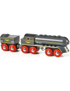 Tren Bala Rápido Brio 33697 - Juguete de Madera 2 Piezas 2
