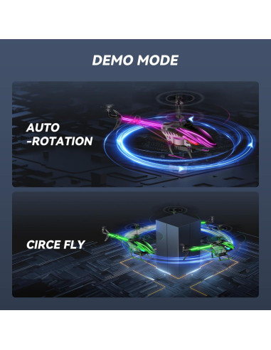 Helicóptero RC BUSSGO X11C con 30 Min de Vuelo y LED