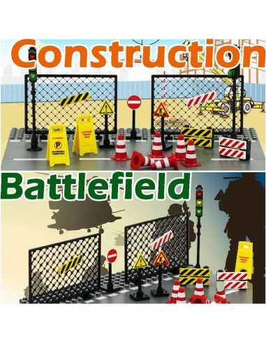 Accesorios de Ladrillos Pasacho Mini Conos y Señales 2,5cm