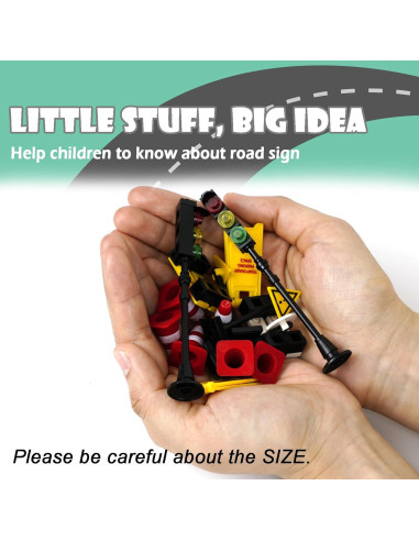 Accesorios de Ladrillos Pasacho Mini Conos y Señales 2,5cm