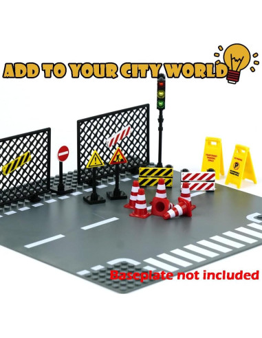 Accesorios de Ladrillos Pasacho Mini Conos y Señales 2,5cm