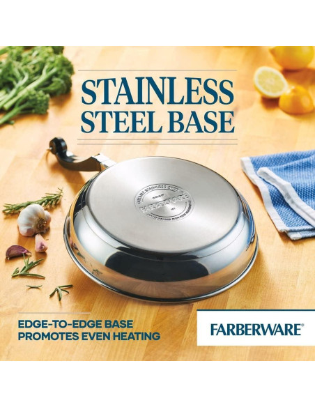 Juego de Ollas y Sartenes Farberware Classic 15 Piezas