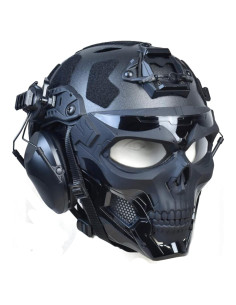 Máscara Táctica Completa Hdlsina HL-31 con Auriculares