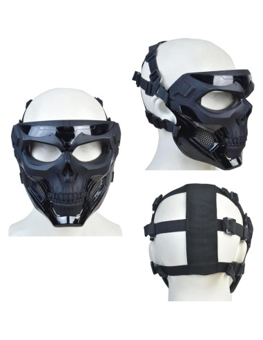 Máscara Táctica Completa Hdlsina HL-31 con Auriculares