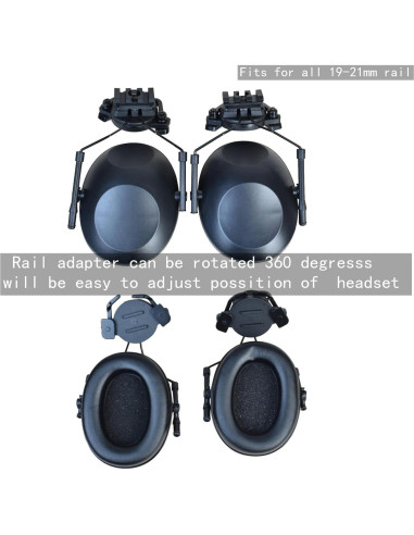 Máscara Táctica Completa Hdlsina HL-31 con Auriculares