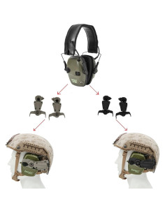 Adaptador de Rail ARC HEARFALCOM para Cascos Tácticos 2