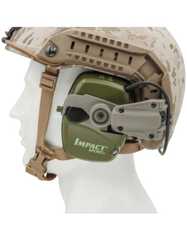 Adaptador de Rail ARC HEARFALCOM para Cascos Tácticos