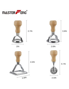 Cortador de Ravioles MASTER FENG MF-1246 con Rodillo 2