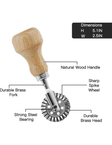 Cortador de Ravioles MASTER FENG MF-1246 con Rodillo