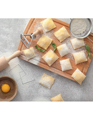 Cortador de Ravioles MASTER FENG MF-1246 con Rodillo