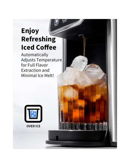 Cafetera KIDISLE KC101B para Café Caliente y Frío 2,01 kg