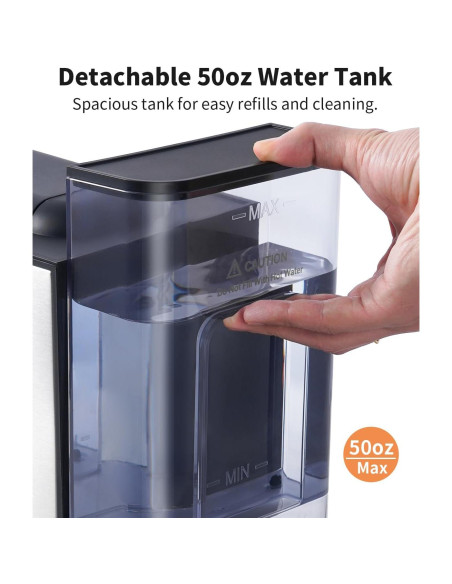 Cafetera KIDISLE KC101B para Café Caliente y Frío 2,01 kg