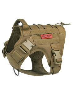 Arnés Táctico para Perros OneTigris X-Grande Marrón