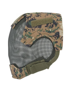 Máscara Táctica Completa GoldenBall AC Ajustable Unisex