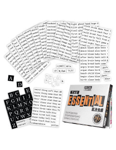 Kit de Azulejos de Poesía Magnéticos Rayliad - 797 Palabras