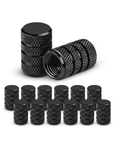 Tapas de Válvula de Neumático Ouzorp 12PCS Universal Aluminio