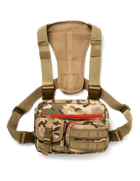 Arnés Táctico TheManlyHabitat para Hombres y Mujeres - 3 Compartimentos