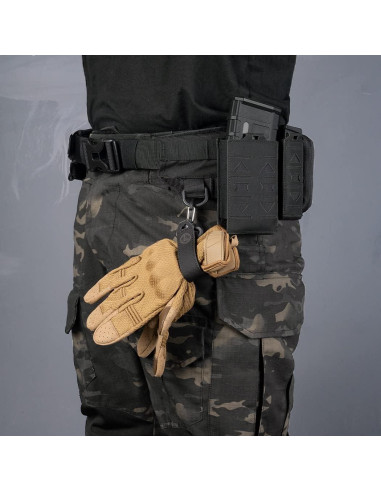 Clip Táctico TOPTACPRO TP8903 Nylon Negro EDC MOLLE