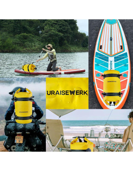 Bolsa Secadora Impermeable UraiseWerk 40L para Viajes