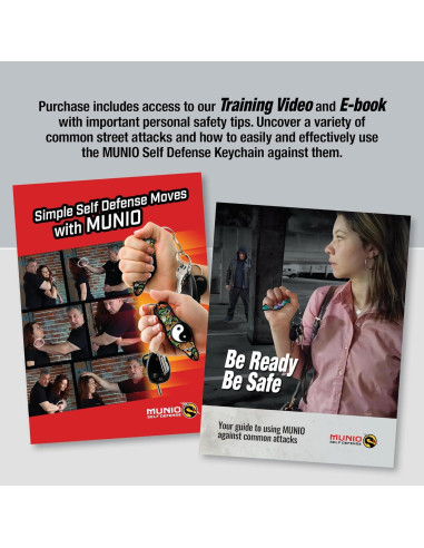 Kit de Defensa Personal MUNIO - Llavero Legal y Compacto