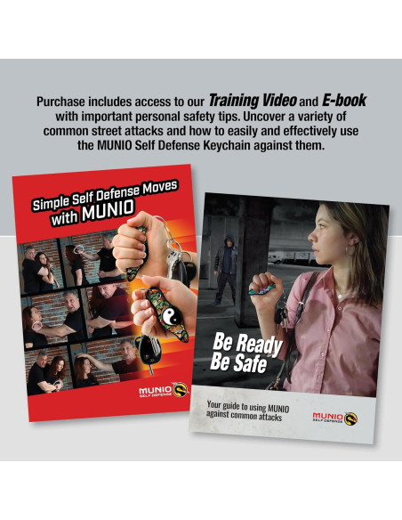 Kit de Defensa Personal MUNIO - Llavero Legal y Compacto