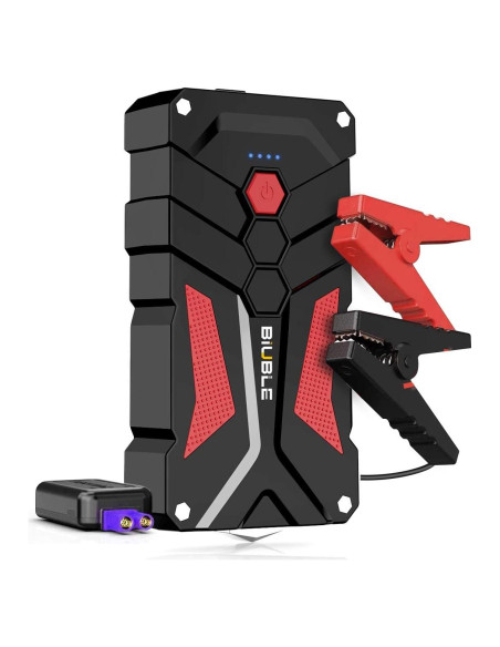 Arrancador de Coche BIUBLE JS001 4000A 12V con USB 3.0