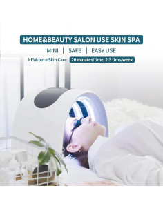 Máquina de Cuidado Facial IeBilif 7 en 1 LED Spa 2