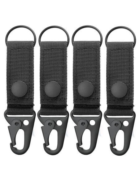 Anillo de Llave Molle FRTKK Cinturón Nylon 4 Piezas