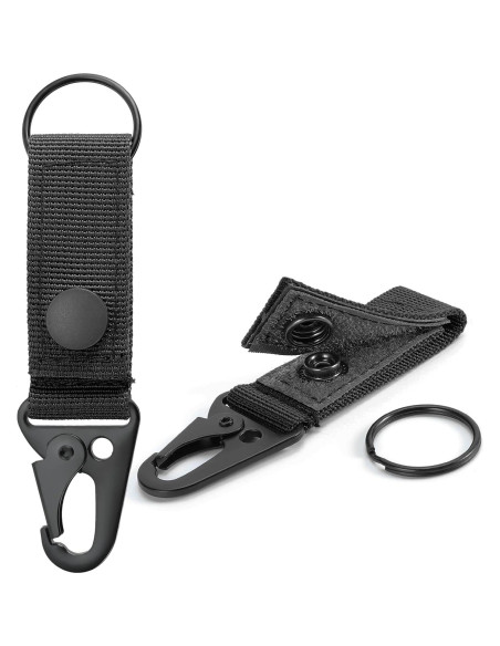 Anillo de Llave Molle FRTKK Cinturón Nylon 4 Piezas