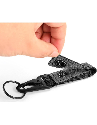 Anillo de Llave Molle FRTKK Cinturón Nylon 4 Piezas