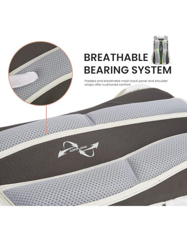 Mochila de Senderismo MOUNTAINTOP 28L Ligera para Mujeres