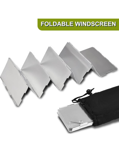 Juego de cocina para camping Wesqunie 20 piezas antiadherente