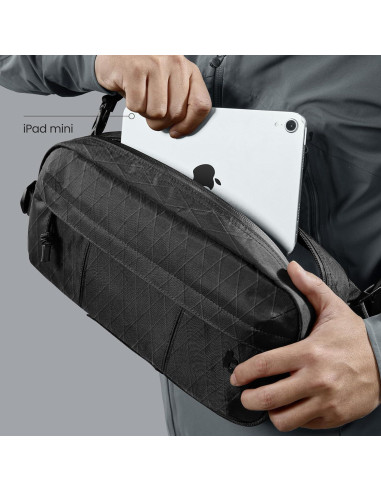 Bolsa Sling tomtoc T26s1d2 5.5L Resistente al Agua