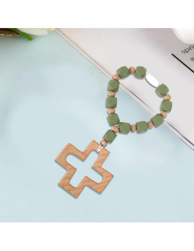 Rosario de Silicona para Bebés con Cruz - Regalo Bautizo