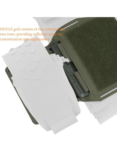 Ala Expansora GYDEHUTJ para Chaleco Táctico 2 Pack Verde