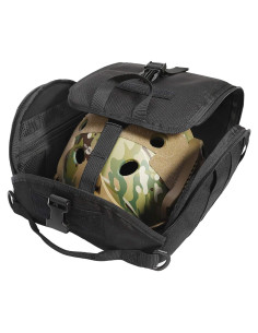 Bolsa de Casco Táctico LIVANS 6L Acolchada y Molle